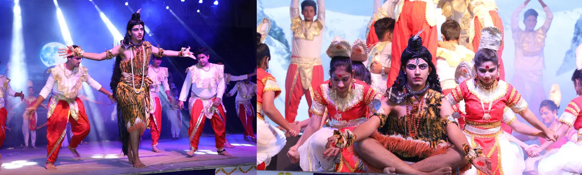 Performance by kg to 12th Class students