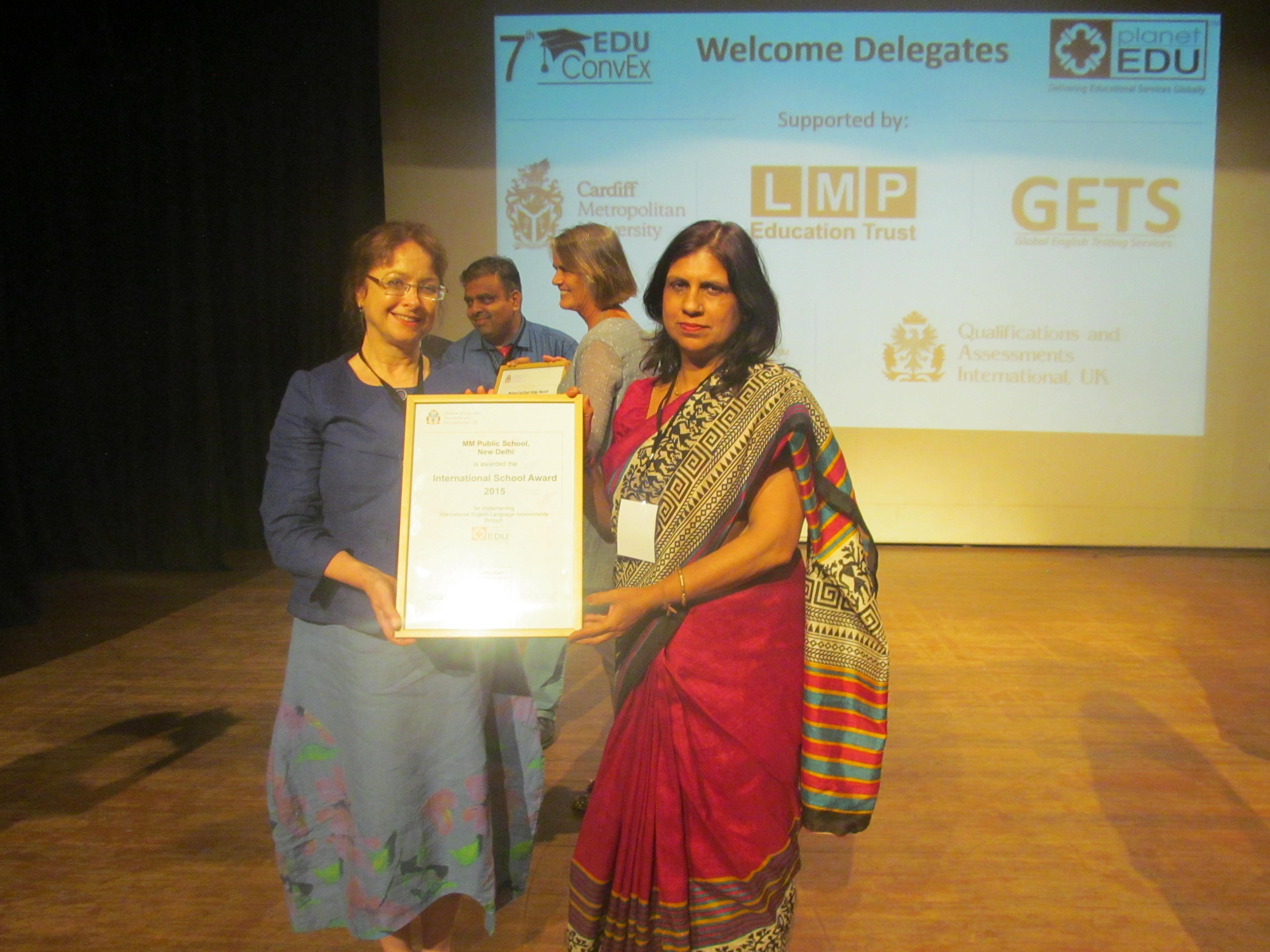 ACHIEVER OF INTERNATIONAL SCHOOL AWARD