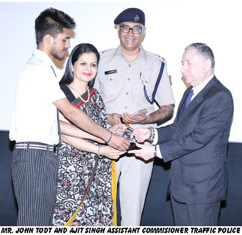  Achiever of Road Safety Award