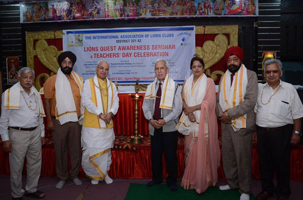 Felicitation of Principal Madam Mrs. Rooma Pathak