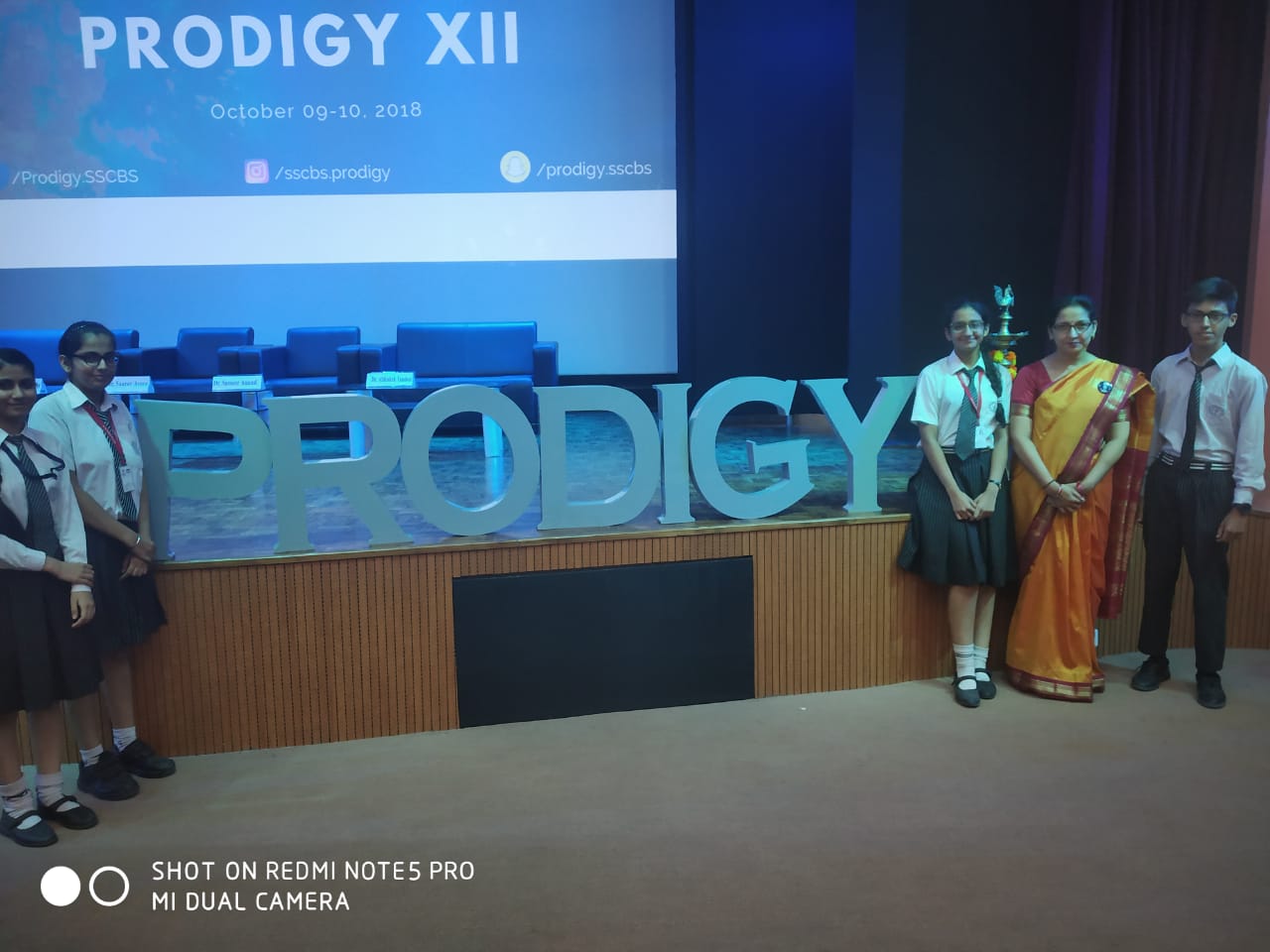 GOOD PERFORMERS IN PRODIGY XII COMPETITION AT SHAHEED SUKHDEV COLLEGE OF BUSINESS STUDIES