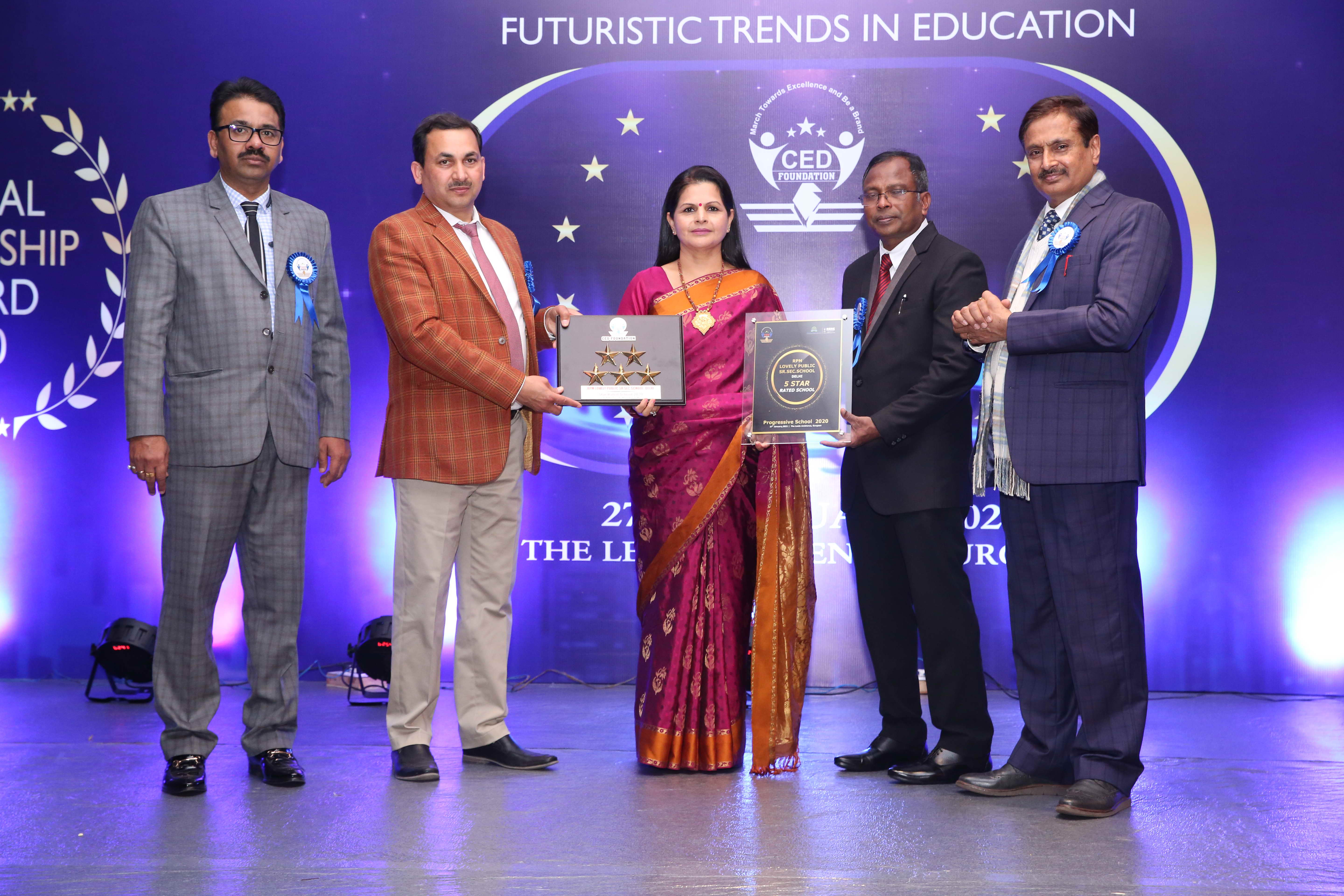 Felicitation of Principal Ma’am  Mrs. Rooma Pathak