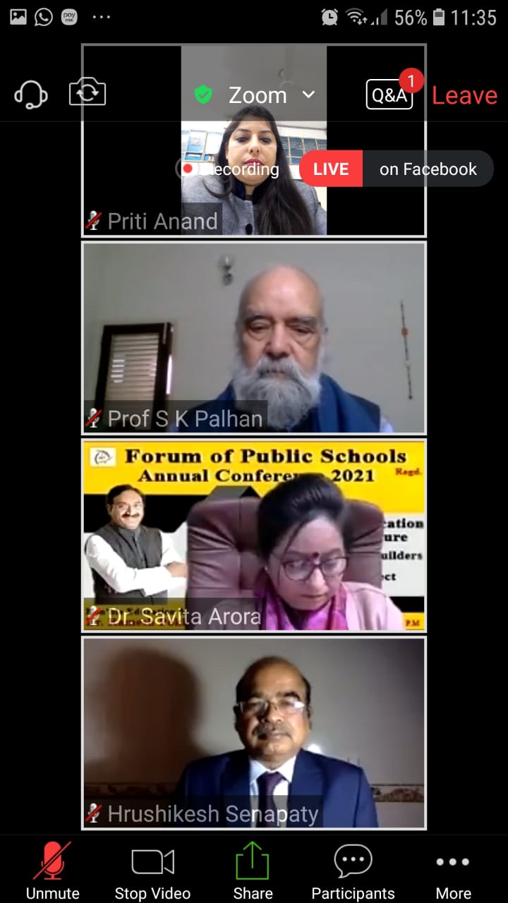 Forum of Public Schools Teachers Award-2021