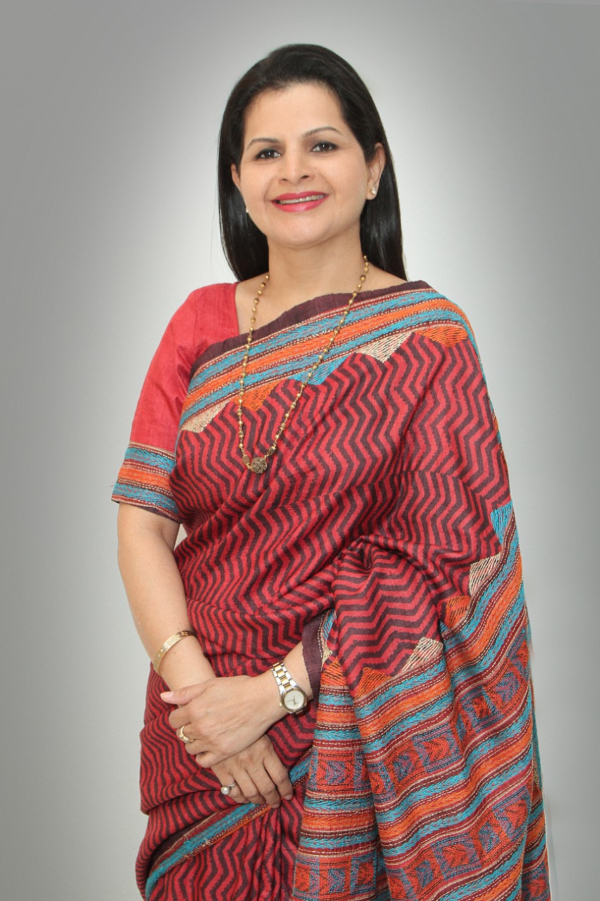 Felicitation of Principal Madam Ms. Rooma Pathak