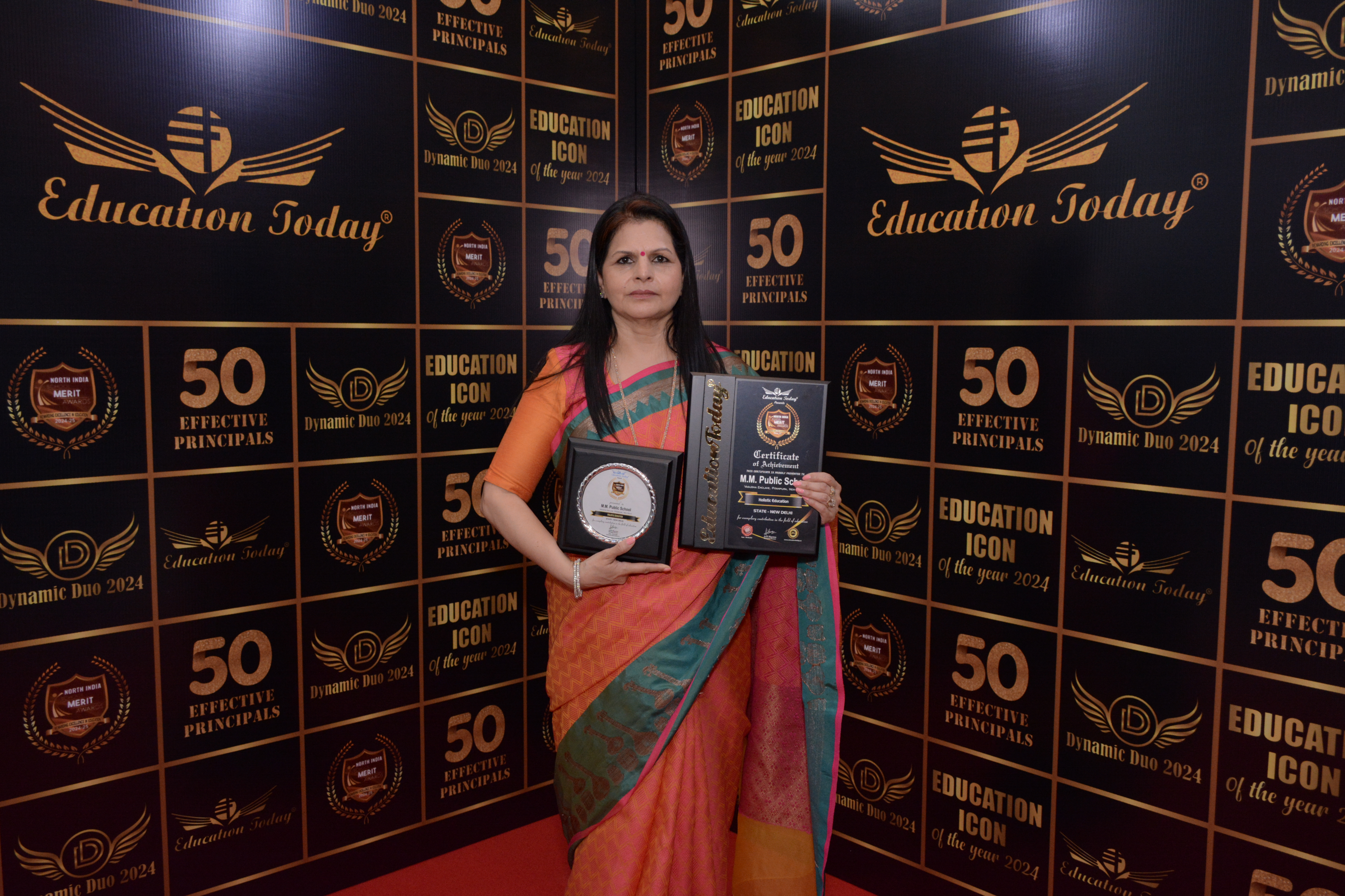 Principal Ma'am has been awarded the prestigious North Educator's Award 2024 by Educators Today.