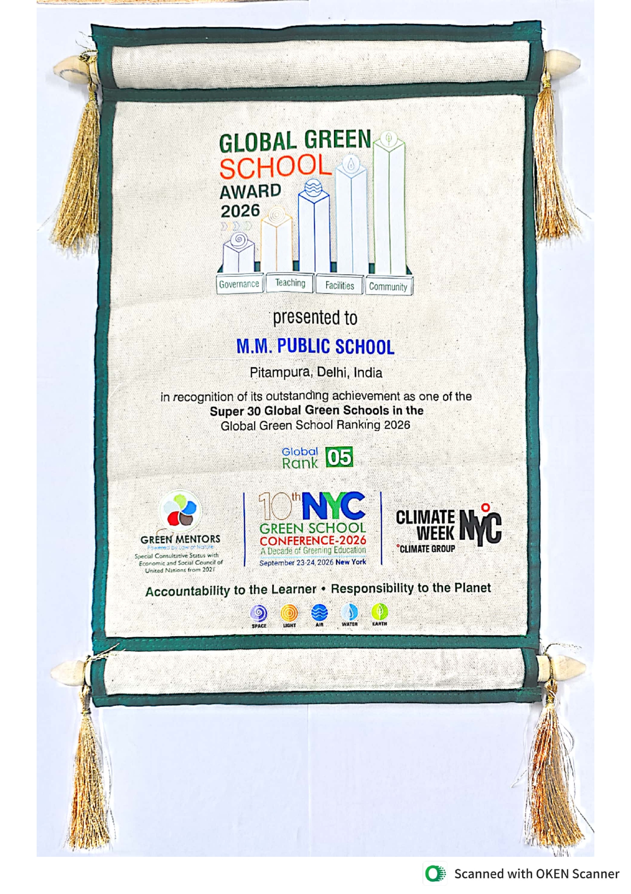M.M. Public School Creates History on Global Stage in New York City