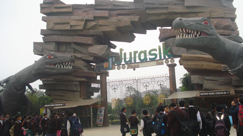 Excursion To Jurassik Park On 08-02-2014