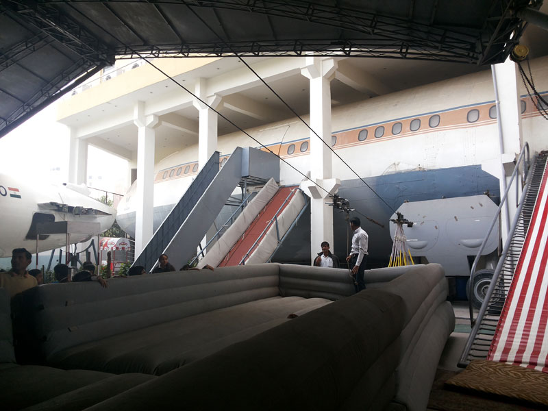  Visit to Aeroplanet on 04-03-2014