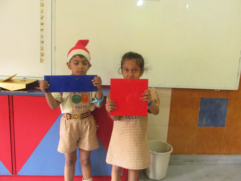 Colour Day Activity On 16-4-2014