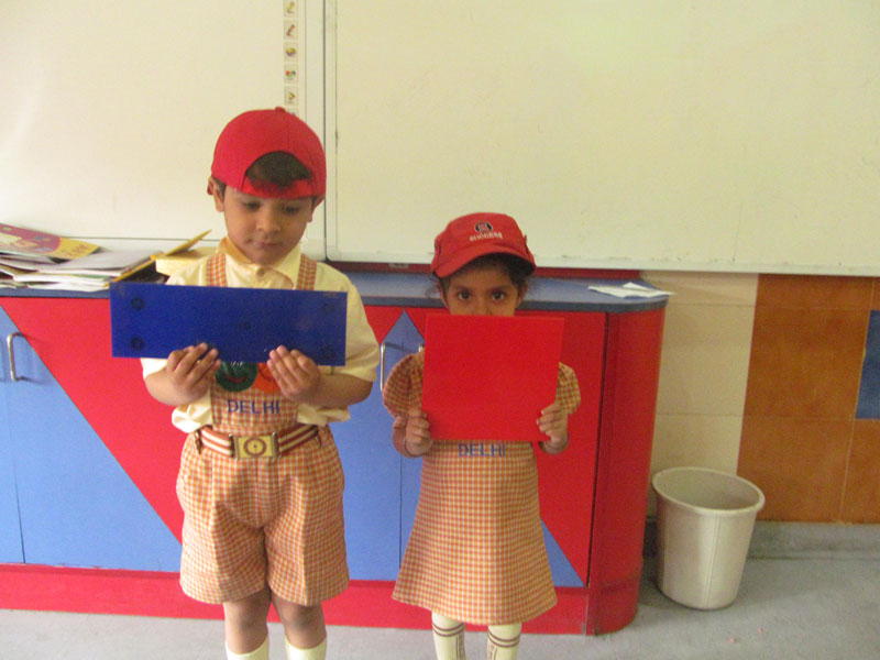 Colour Day Activity On 16-4-2014