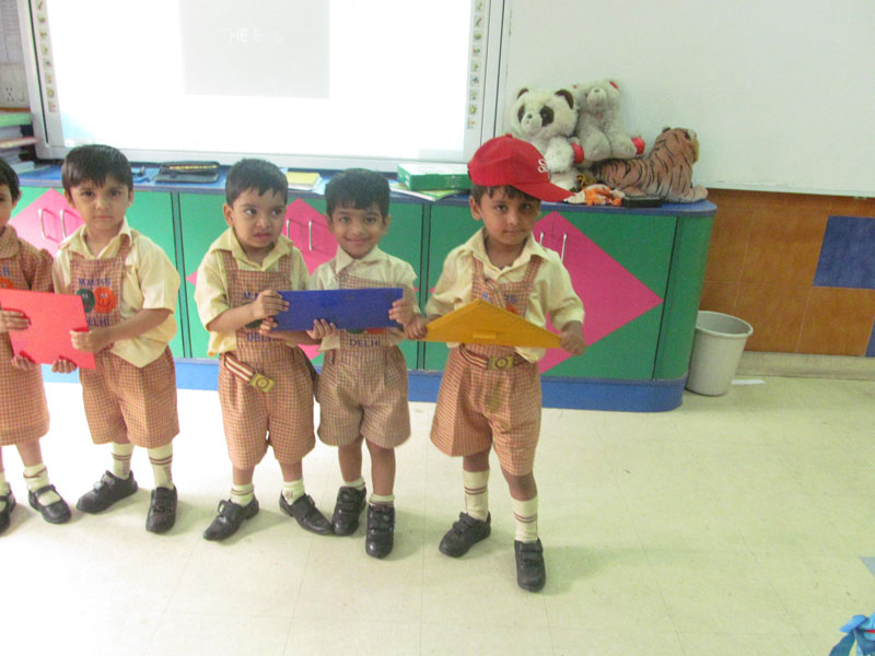 Colour Day Activity On 16-4-2014