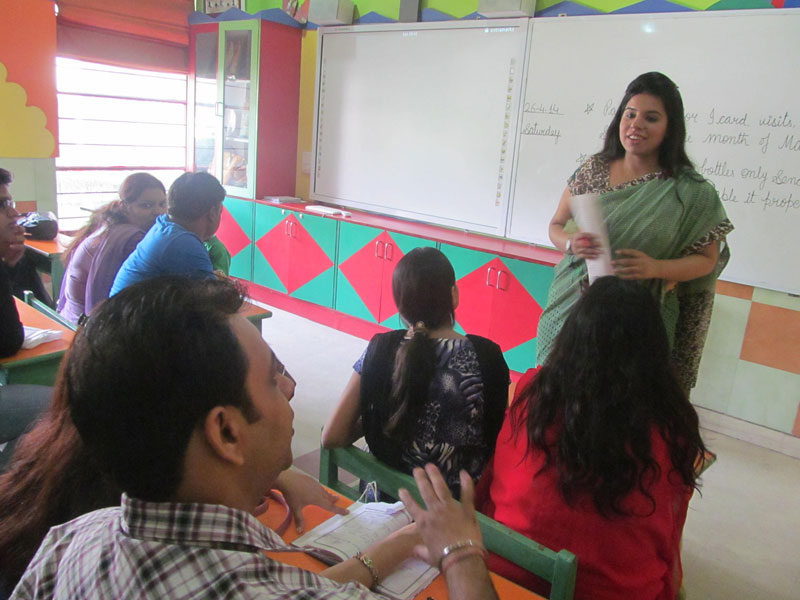 Orientation Programme For Parents Of Classes LKG To V On 26-04-2014