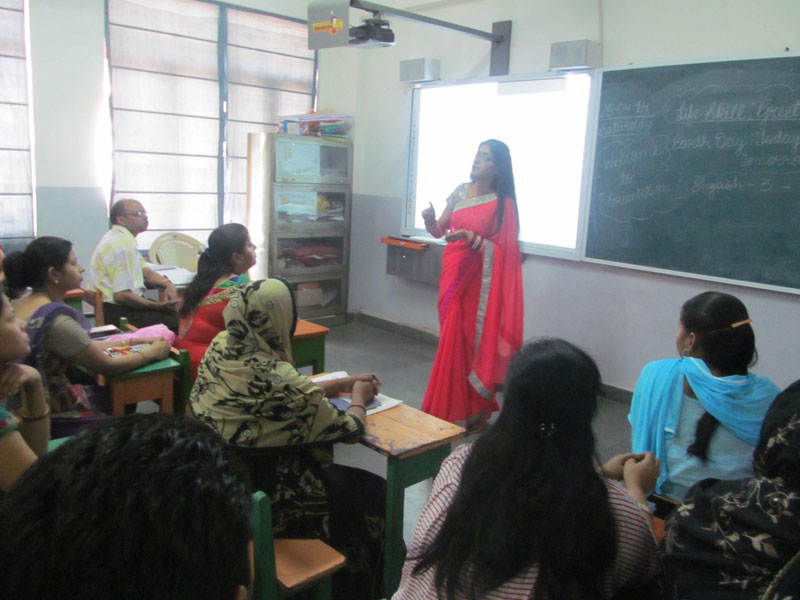 Orientation Programme For Parents Of Classes LKG To V On 26-04-2014