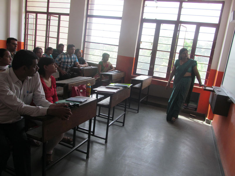Orientation Programme For Parents Of Classes LKG To V On 26-04-2014