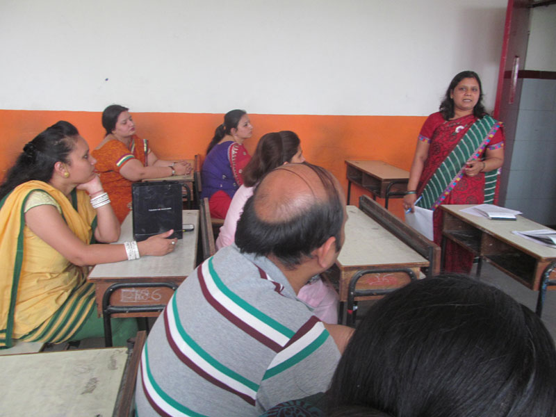 Orientation Programme For Parents Of Classes LKG To V On 26-04-2014