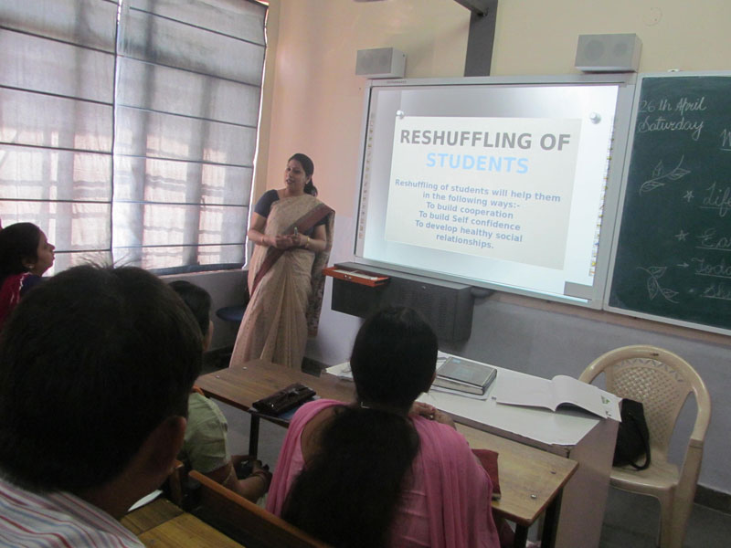 Orientation Programme For Parents Of Classes LKG To V On 26-04-2014