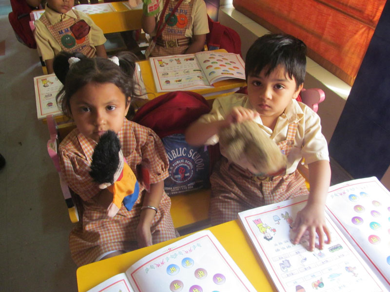 Reading Activity Of LKG-UKG On 30-04-2014