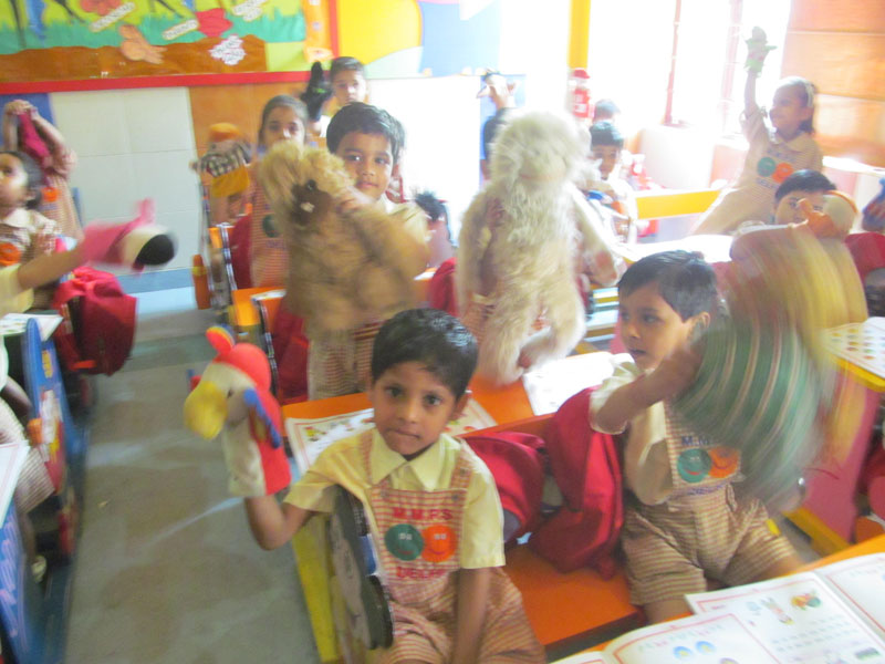 Reading Activity Of LKG-UKG On 30-04-2014