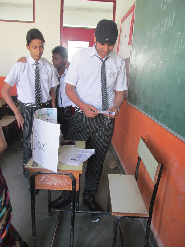 Class Representative Election Activity On 01-05-2014