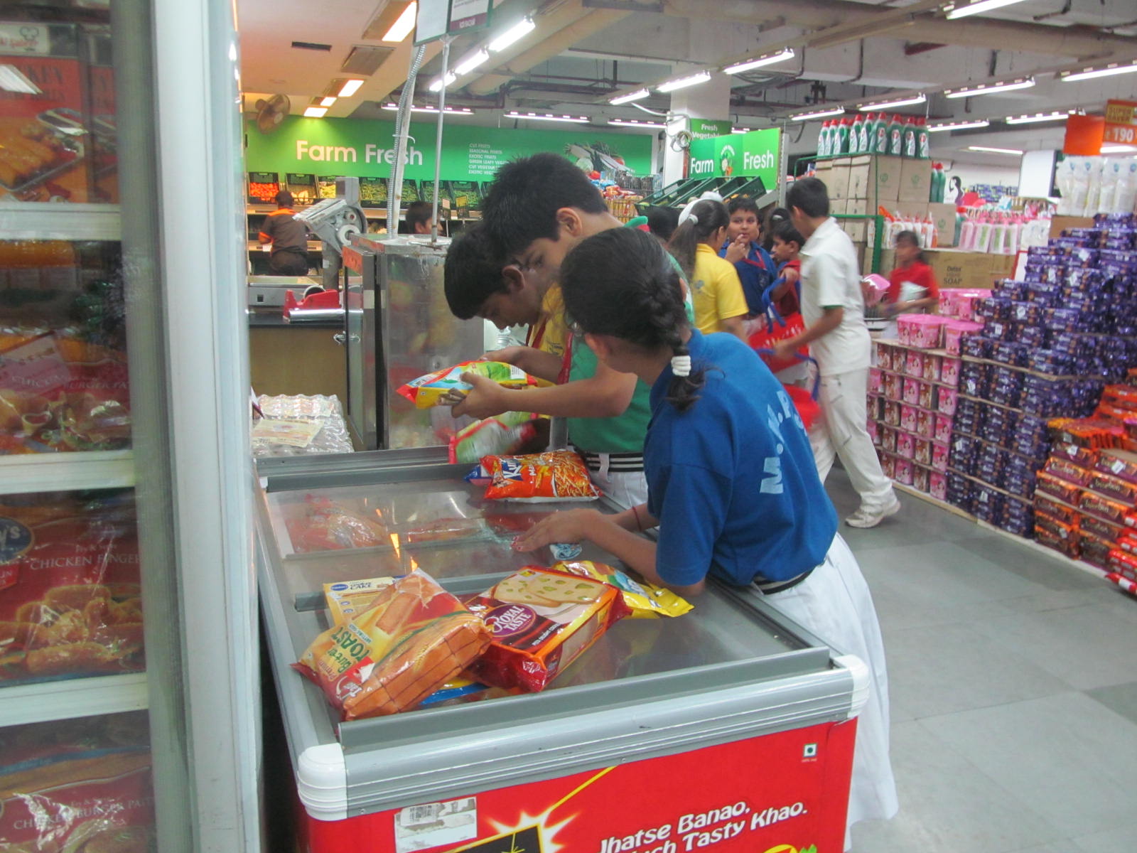 Visit To Big Bazar On 12th and 13th May