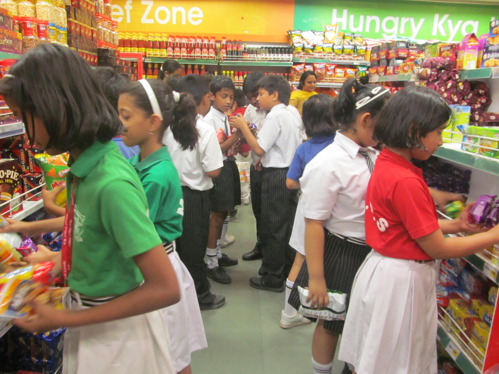 Visit To Big Bazar On 12th and 13th May