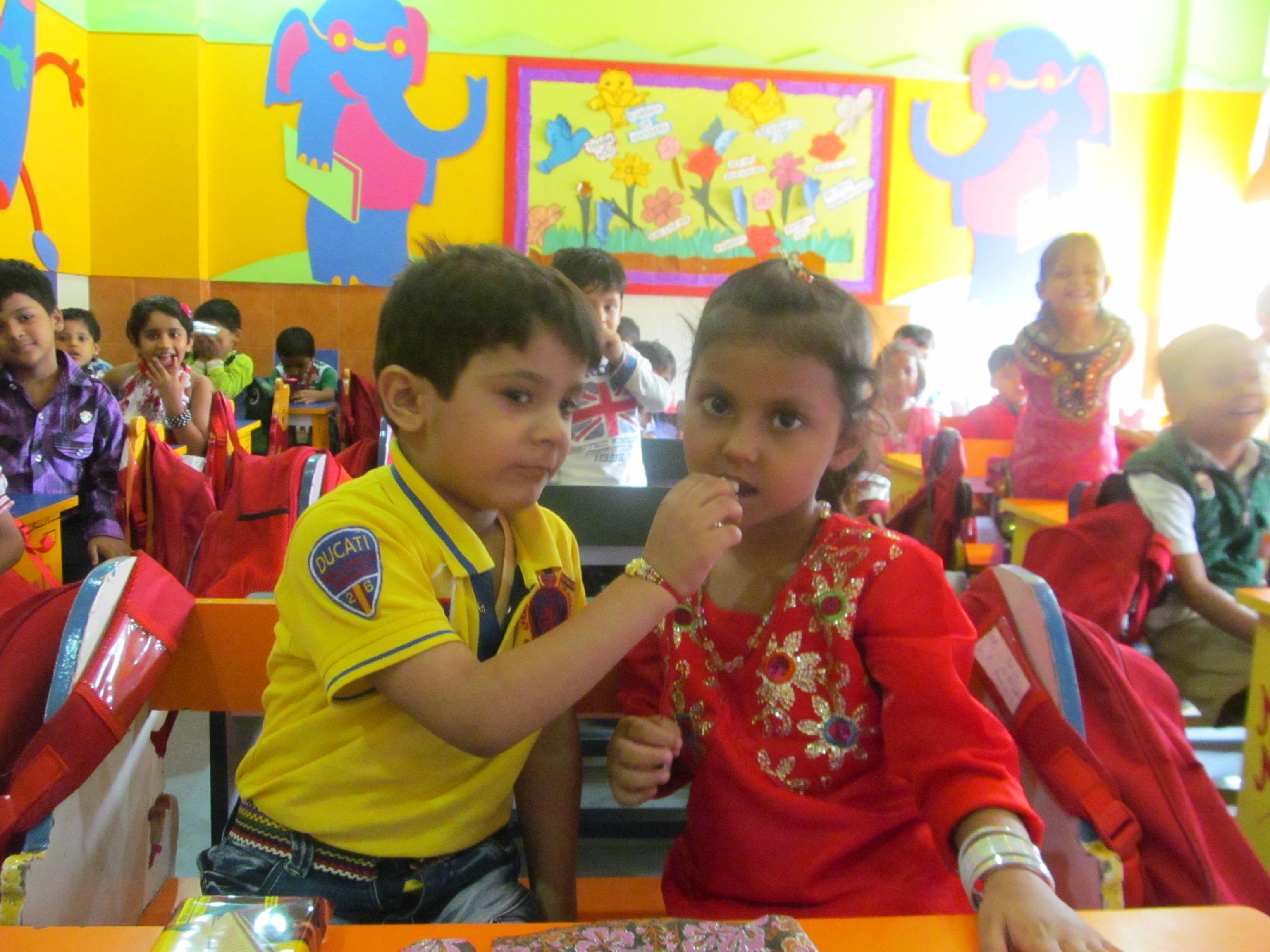 Rakhi Celebration On 8-8-2014