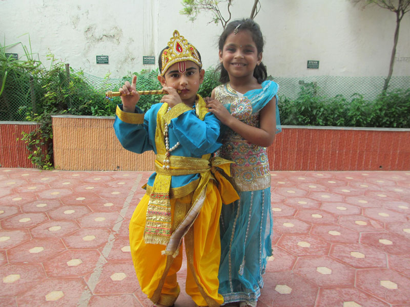 Janamashtmi Celebration On 19-8-2014 By Tiny Tots