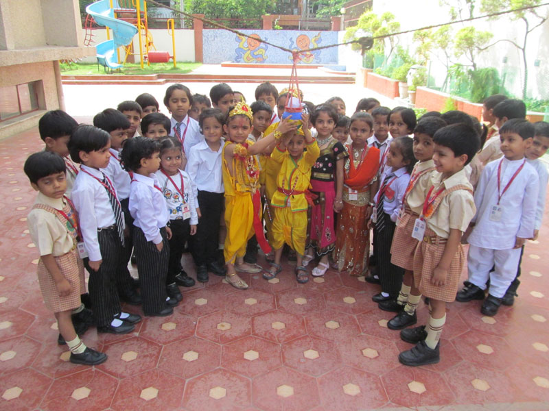 Janamashtmi Celebration On 19-8-2014 By Tiny Tots