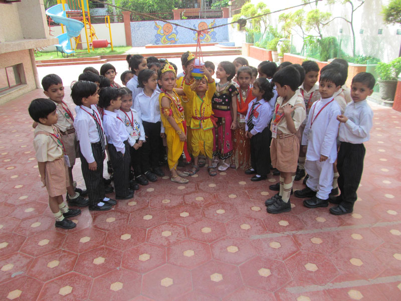 Janamashtmi Celebration On 19-8-2014 By Tiny Tots