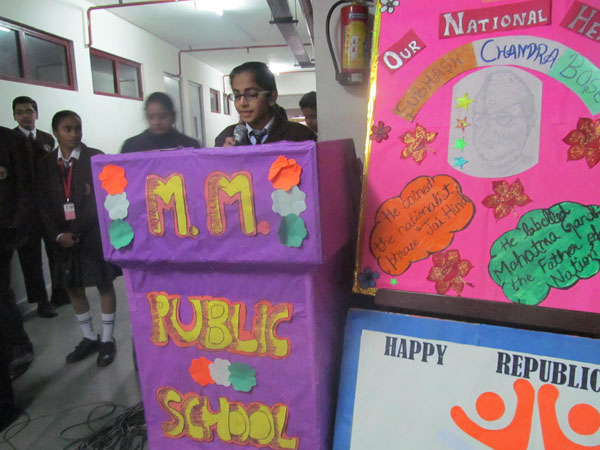 Republic Day Celebration on 23-01-2015