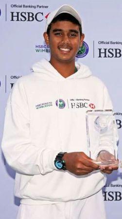  Sacchitt Sharrma triumph in Wimbledon UK