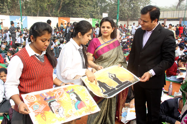 SMT KRISHNA PATHAK MEMORIAL ELEVENTH INTER-SCHOOL PAINTING AND CRAFT COMPETITION