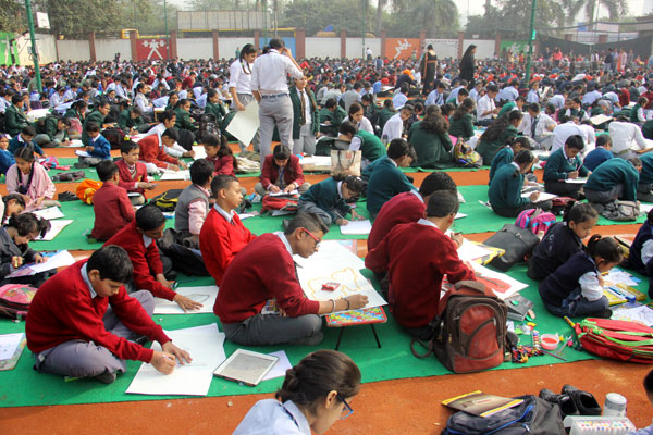 SMT KRISHNA PATHAK MEMORIAL ELEVENTH INTER-SCHOOL PAINTING AND CRAFT COMPETITION