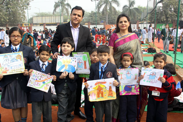 SMT KRISHNA PATHAK MEMORIAL ELEVENTH INTER-SCHOOL PAINTING AND CRAFT COMPETITION