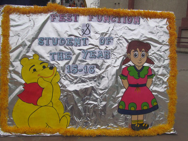 FEST FUNCTION FOR PRE PRIMARY CLASSES