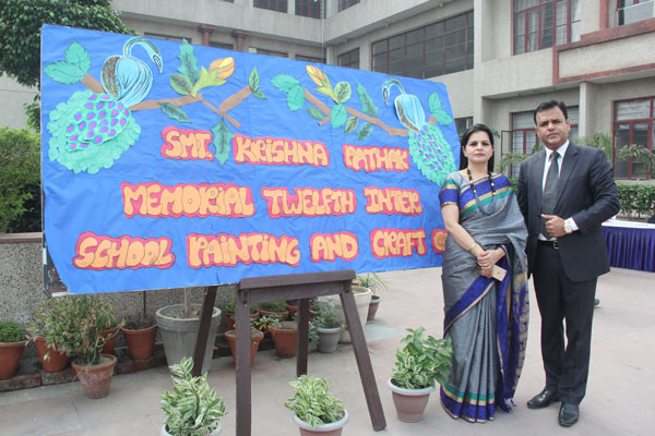 SMT KRISHNA PATHAK MEMORIAL TWELFTH INTER-SCHOOL PAINTING AND CRAFT COMPETITION