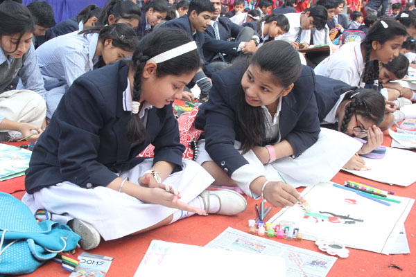 SMT KRISHNA PATHAK MEMORIAL TWELFTH INTER-SCHOOL PAINTING AND CRAFT COMPETITION