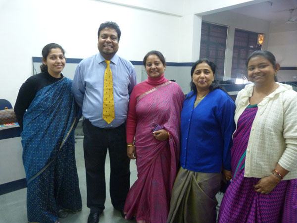 TEACHER VISIT FROM SEABROOK COLLEGE