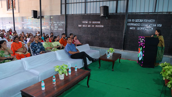 Special assembly by Pre-Primary students