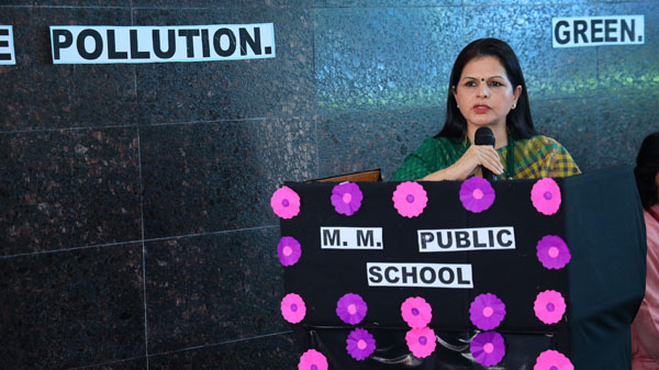 Special assembly by Pre-Primary students