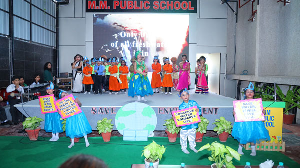 Special assembly by Pre-Primary students