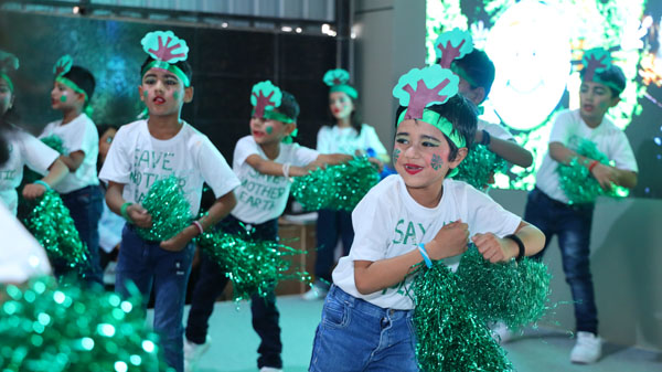 Special assembly by Pre-Primary students
