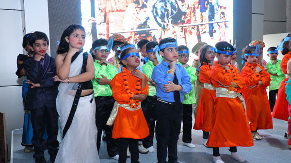 Special assembly by Pre-Primary students