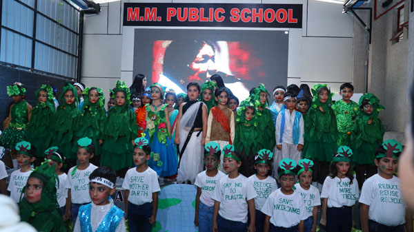Special assembly by Pre-Primary students
