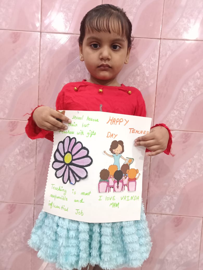 Teachers Day Celebration by Pre-Primary Students
