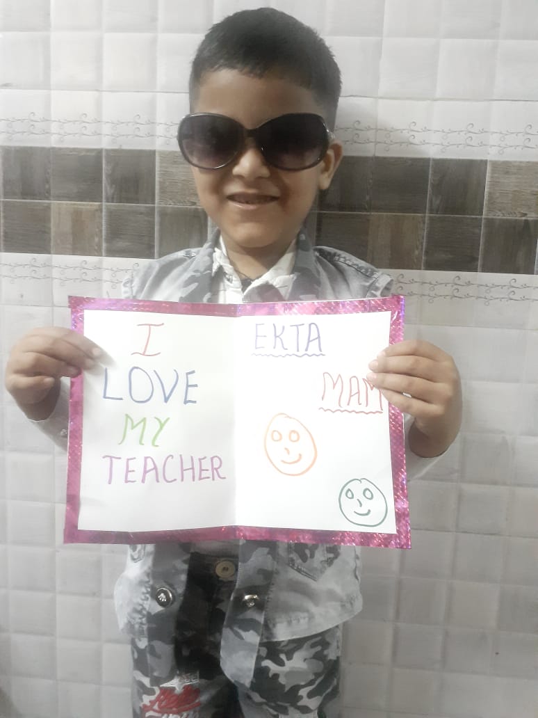Teachers Day Celebration by Pre-Primary Students