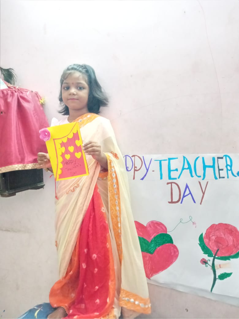 Teachers Day Celebration by Pre-Primary Students