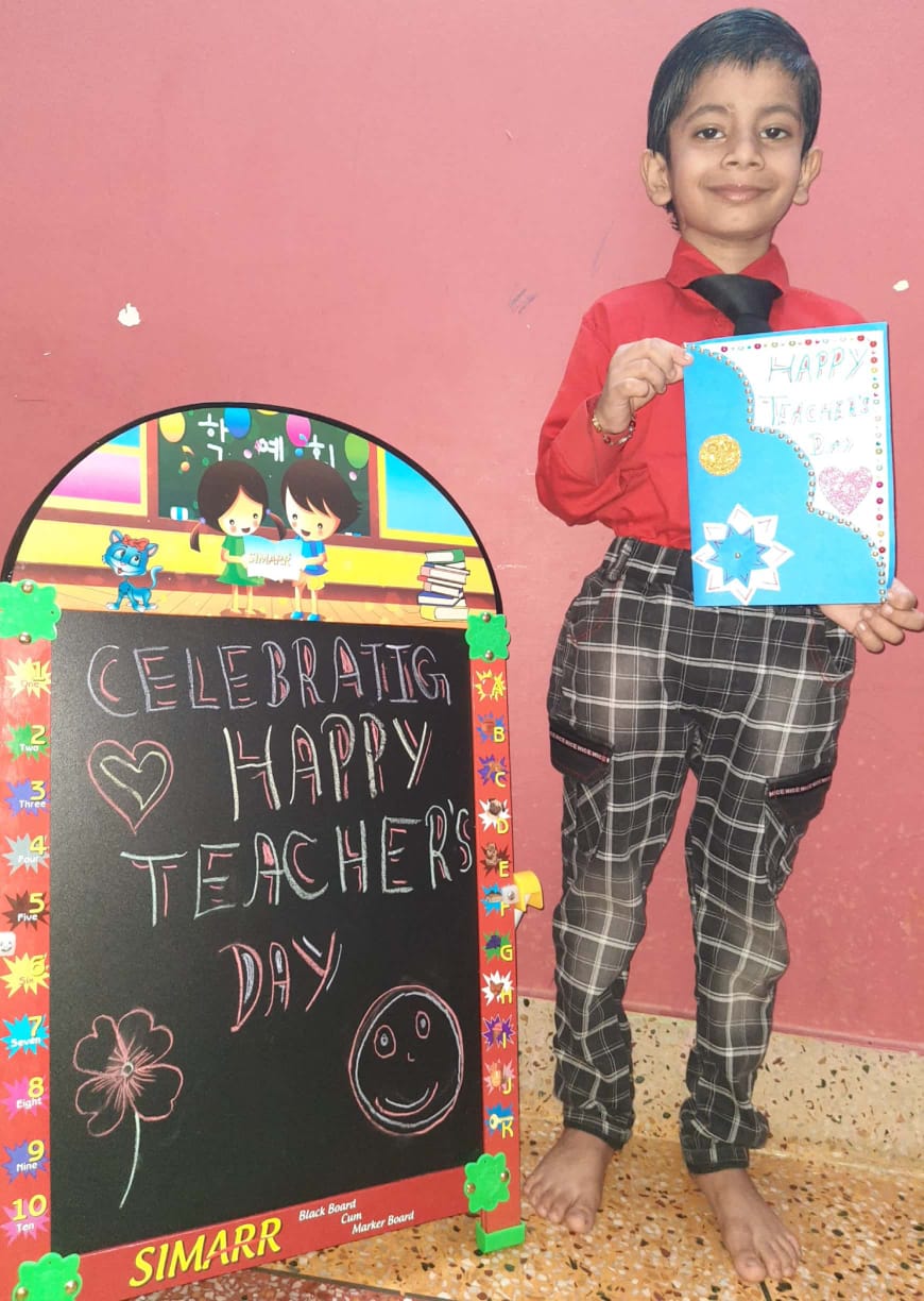 Teachers Day Celebration by Pre-Primary Students
