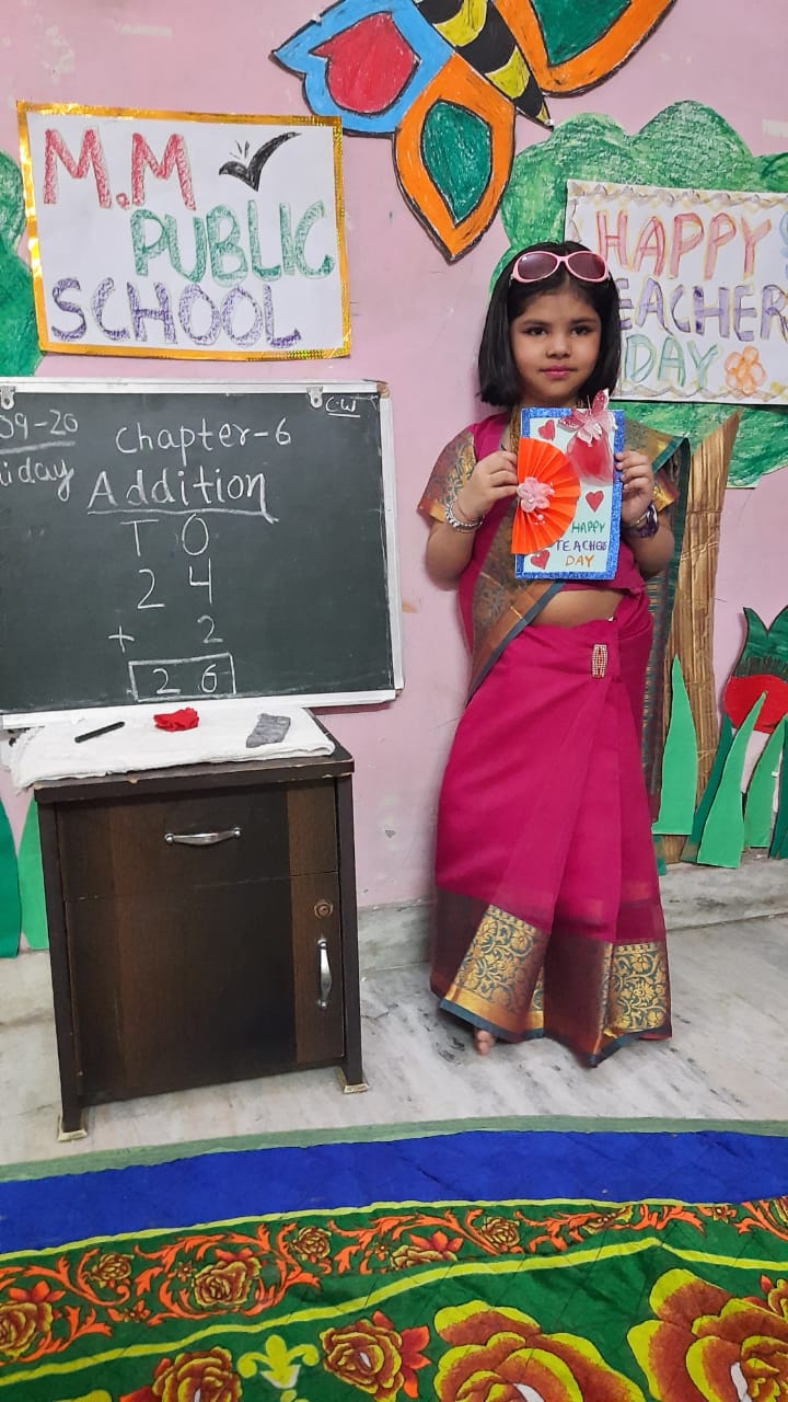 Teachers Day Celebration by Pre-Primary Students
