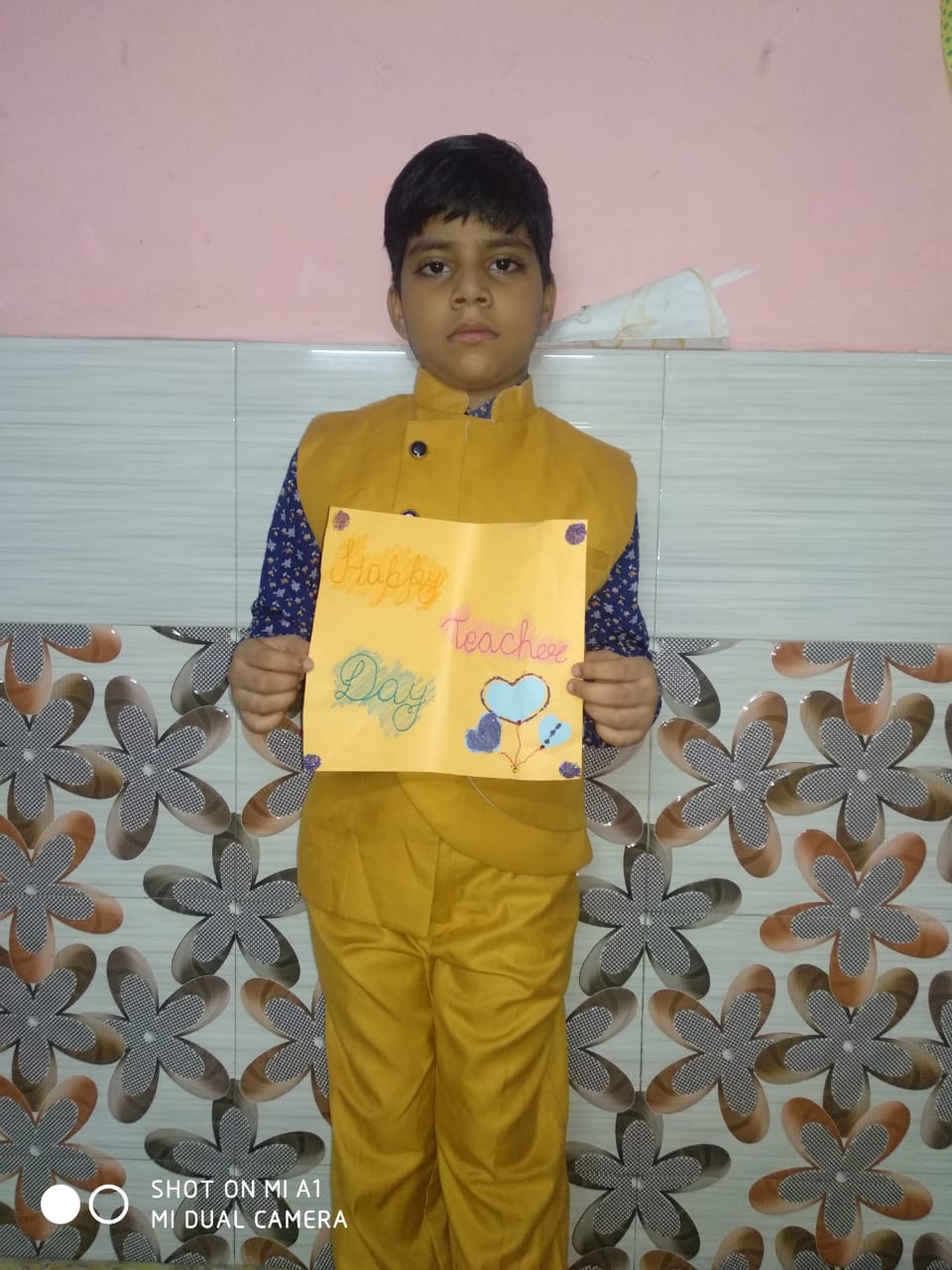 Teachers Day Celebration by Pre-Primary Students